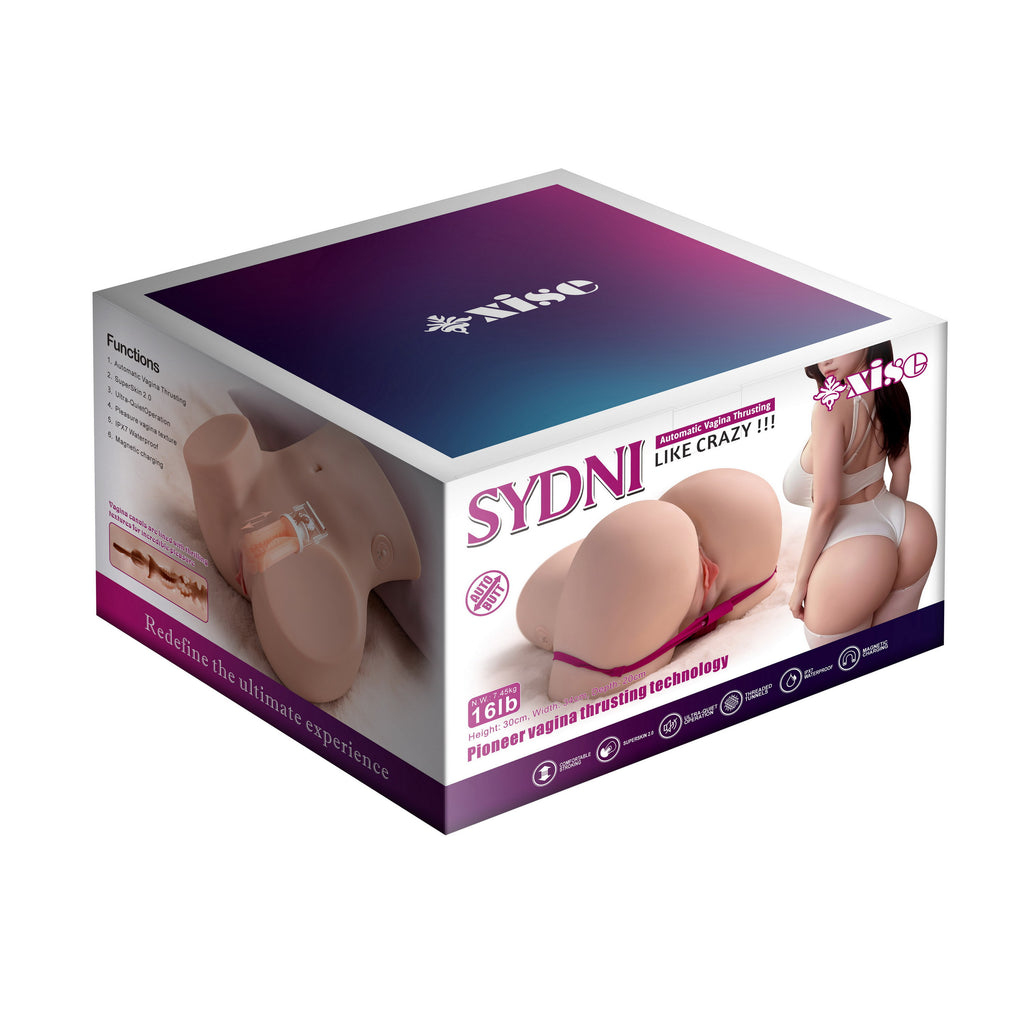 Xise - Sydni - Torso con Funzione Vibrante e Thrusting