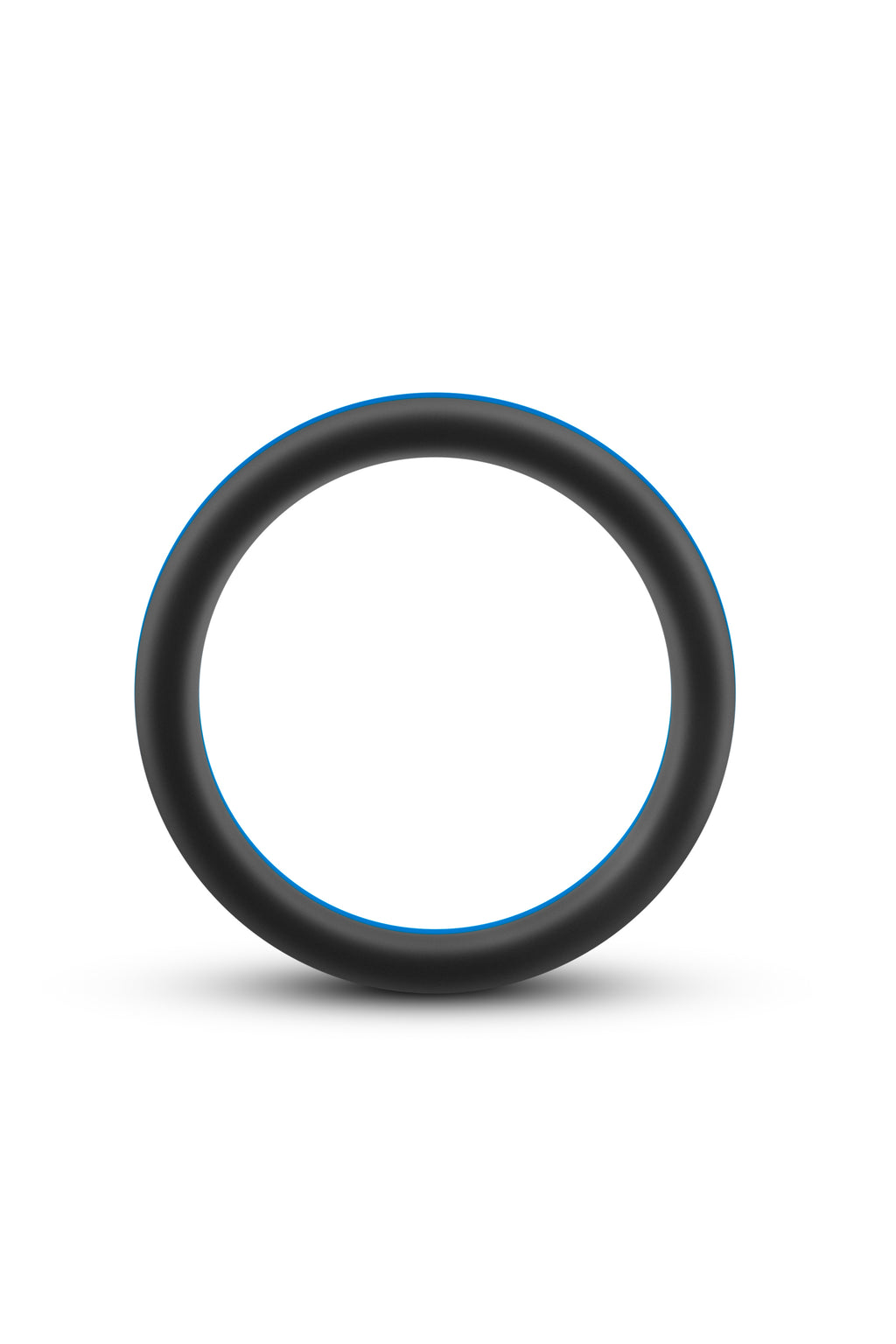 ANELLO PER IL PENE GO PRO IN SILICONE PERFORMANCE NERO/BLU