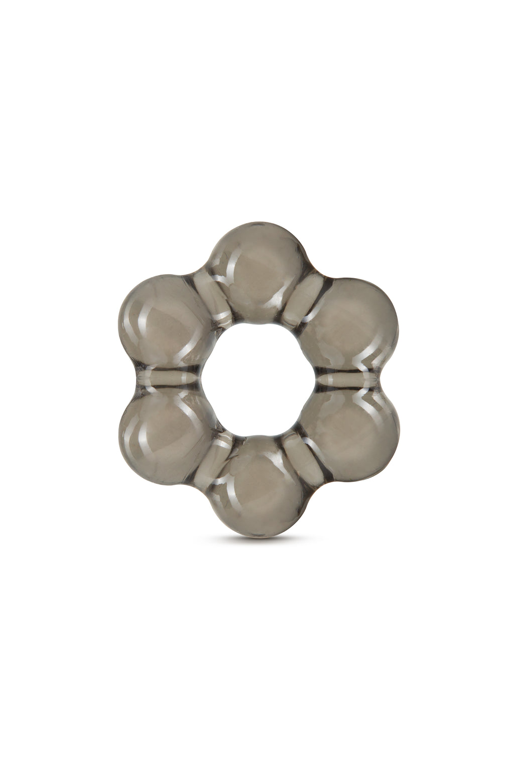 ANELLO PER IL PENE CON PERLINE SPESSE STAY HARD NERO