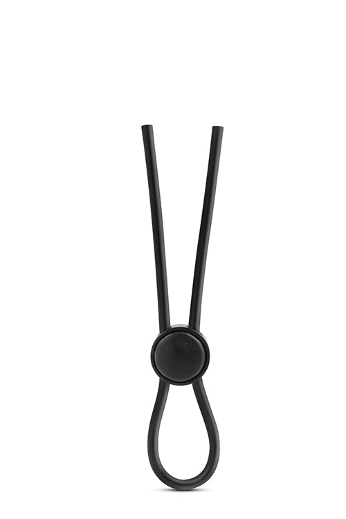 ANELLO PER IL PENE IN SILICONE STAY HARD NERO